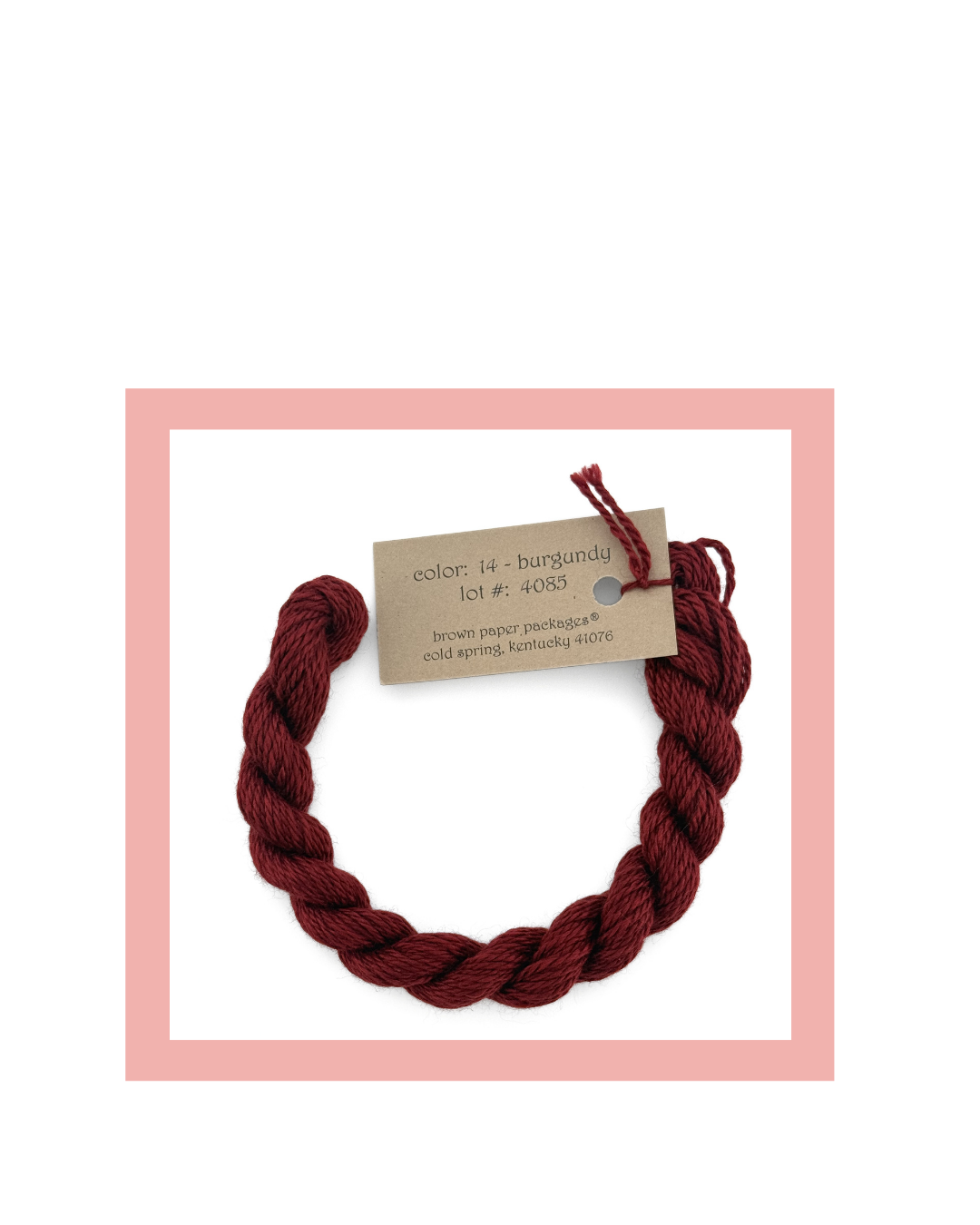 SILK AND IVORY 14 BURGUNDY