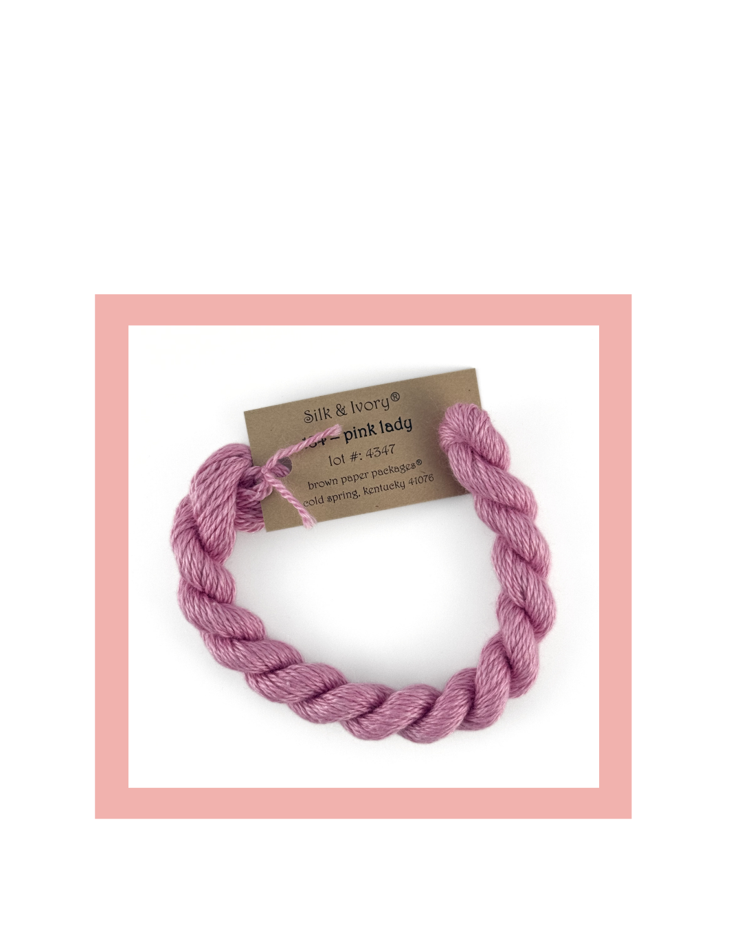SILK AND IVORY 184 PINK LADY