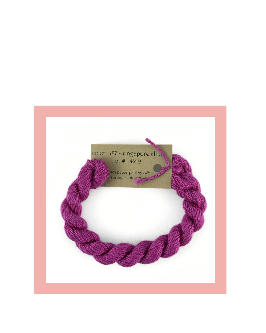 SILK AND IVORY 187 SINGAPORE SLING