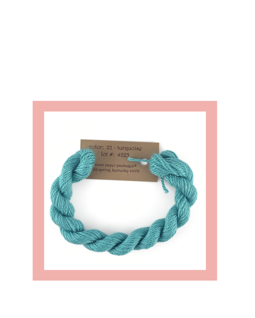 SILK AND IVORY 22 TURQUOISE