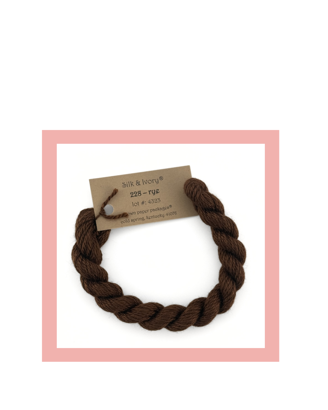 SILK AND IVORY 228 RYE