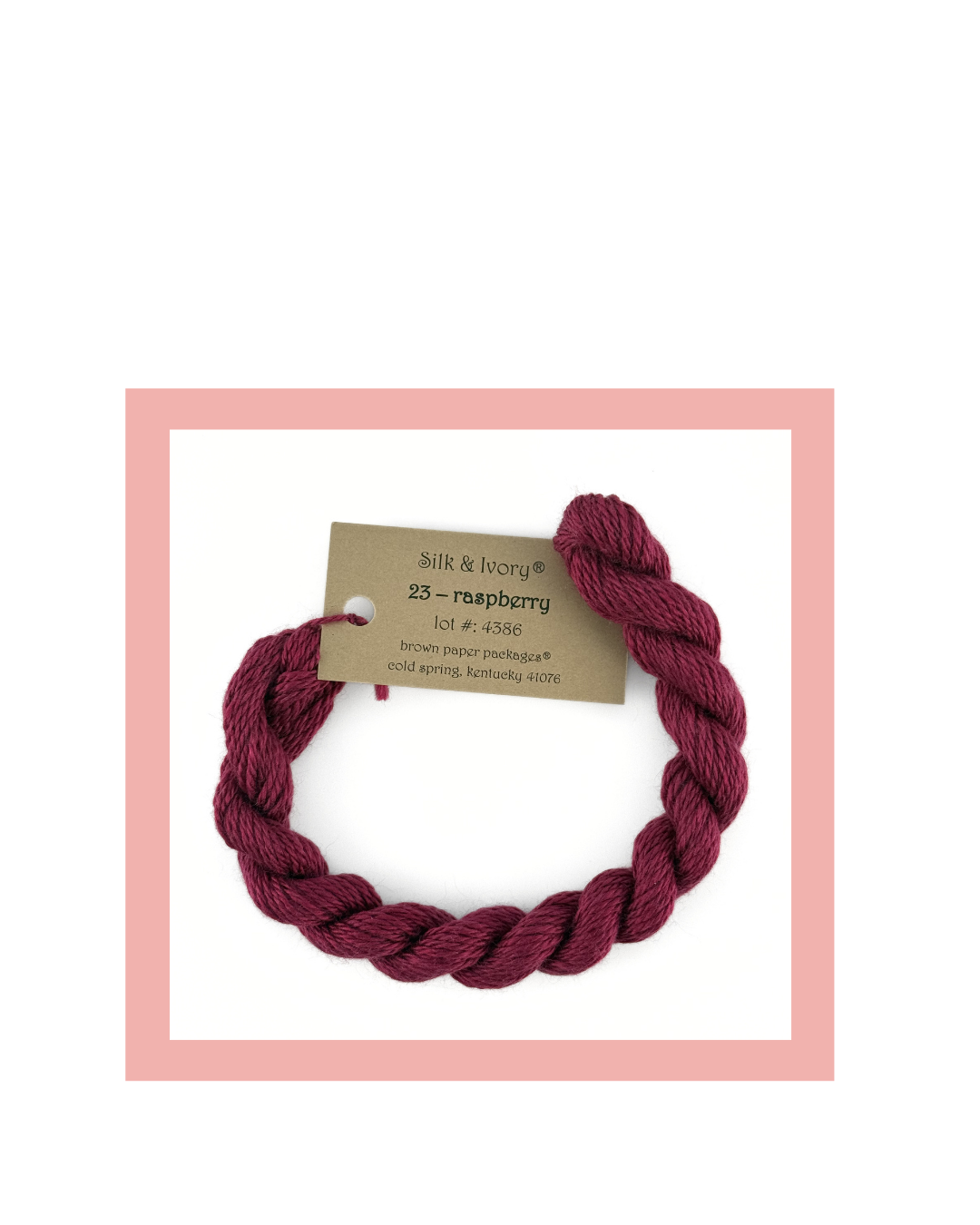 SILK AND IVORY 23 RASPBERRY