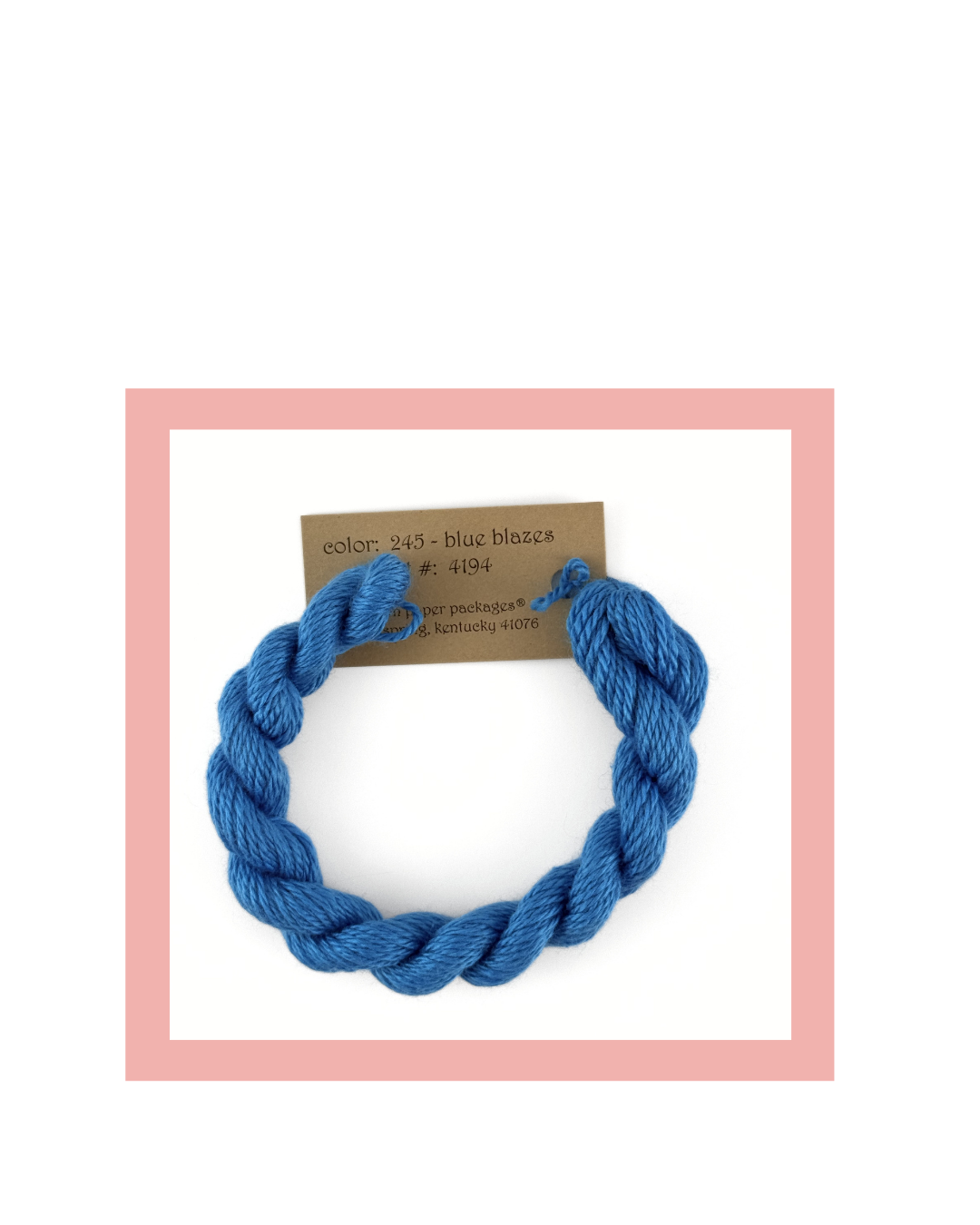 SILK AND IVORY 245 BLUE BLAZES