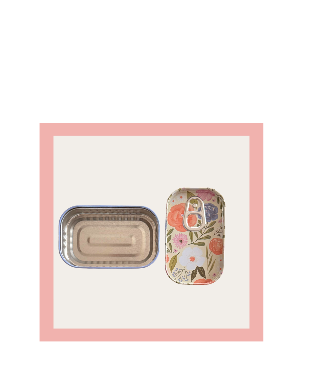 Blushing Bouquet Tin Box