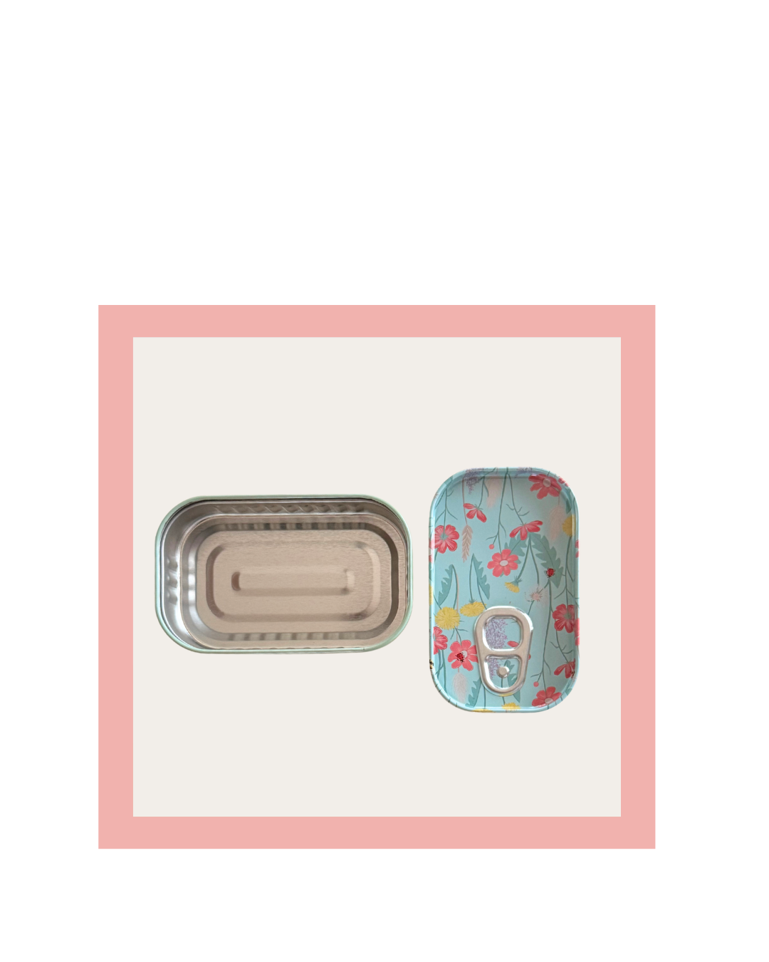 Aqua Garden Tin Box