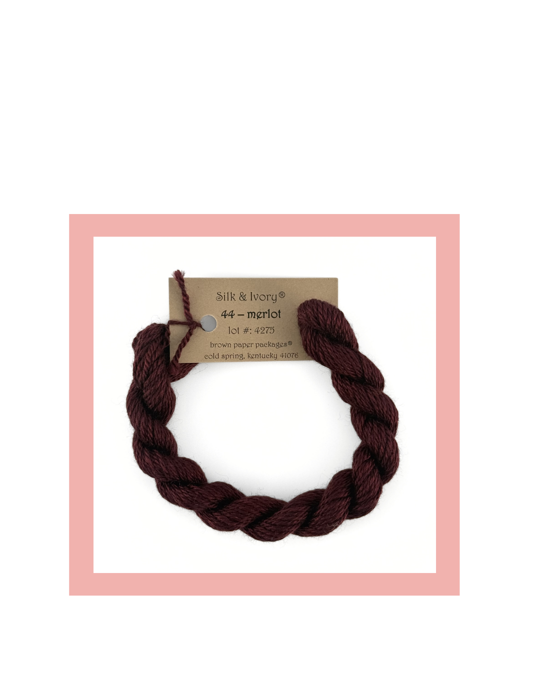 SILK AND IVORY 44 MERLOT