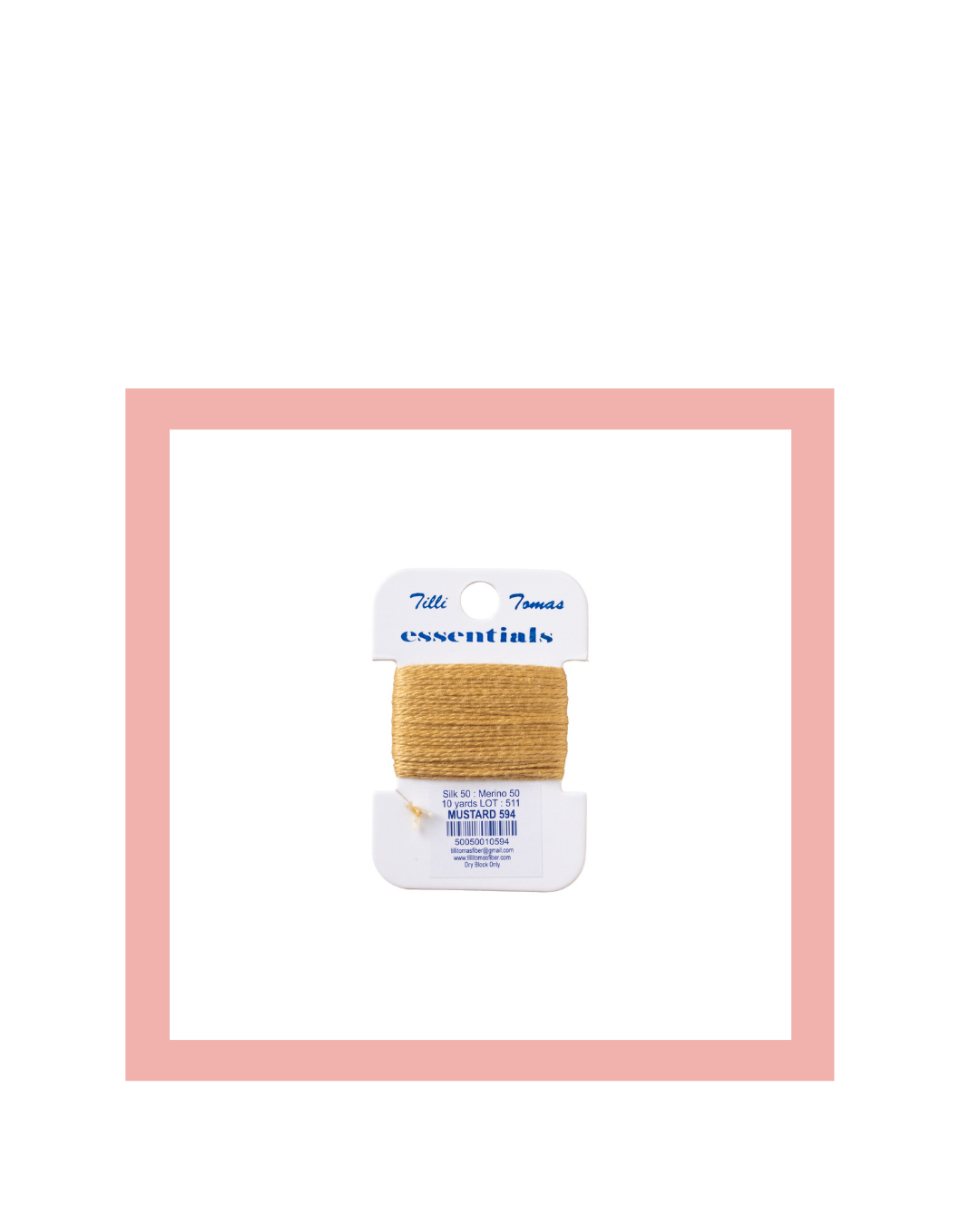Tarjetas Essentials Mostaza