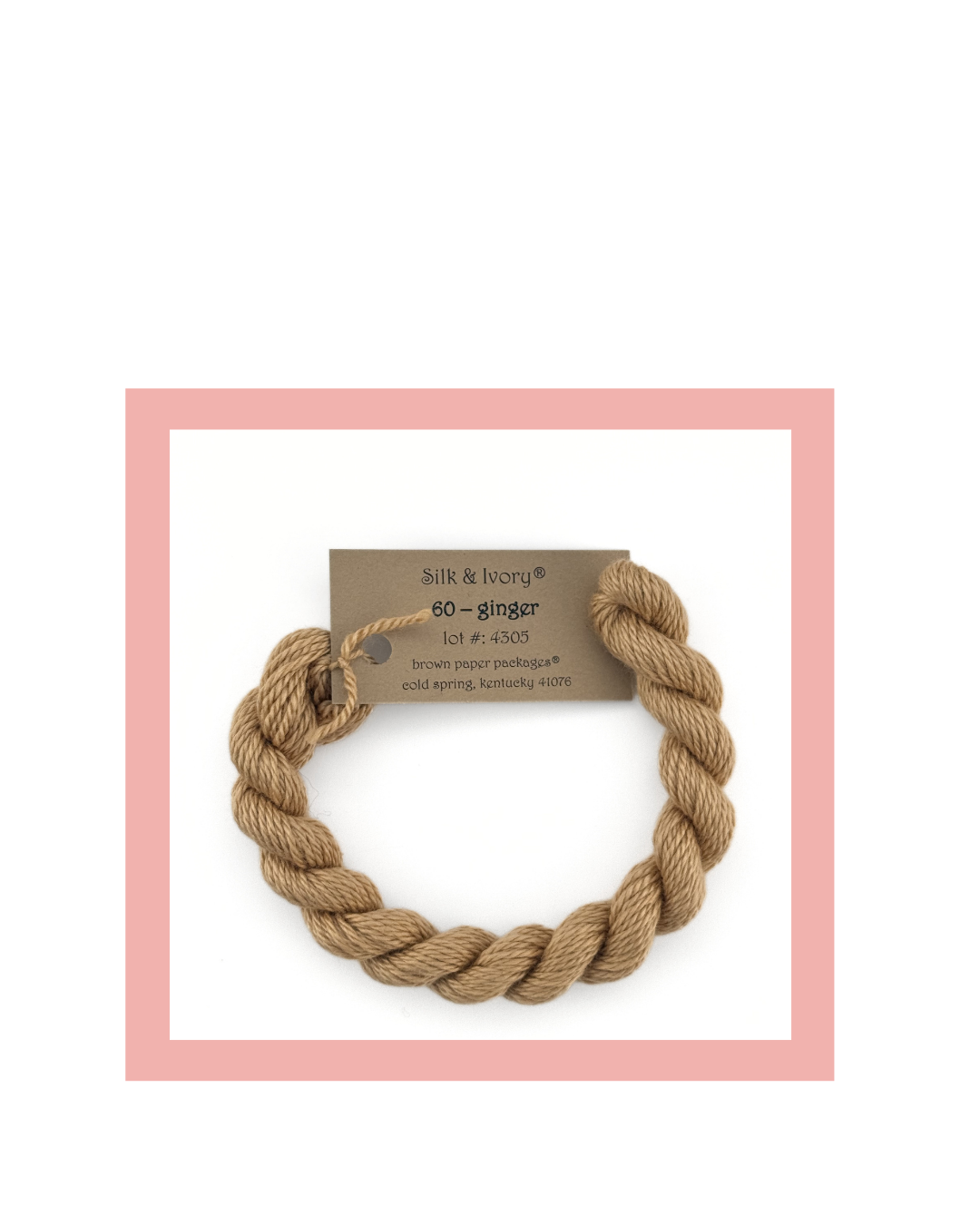 SILK AND IVORY 60 GINGER