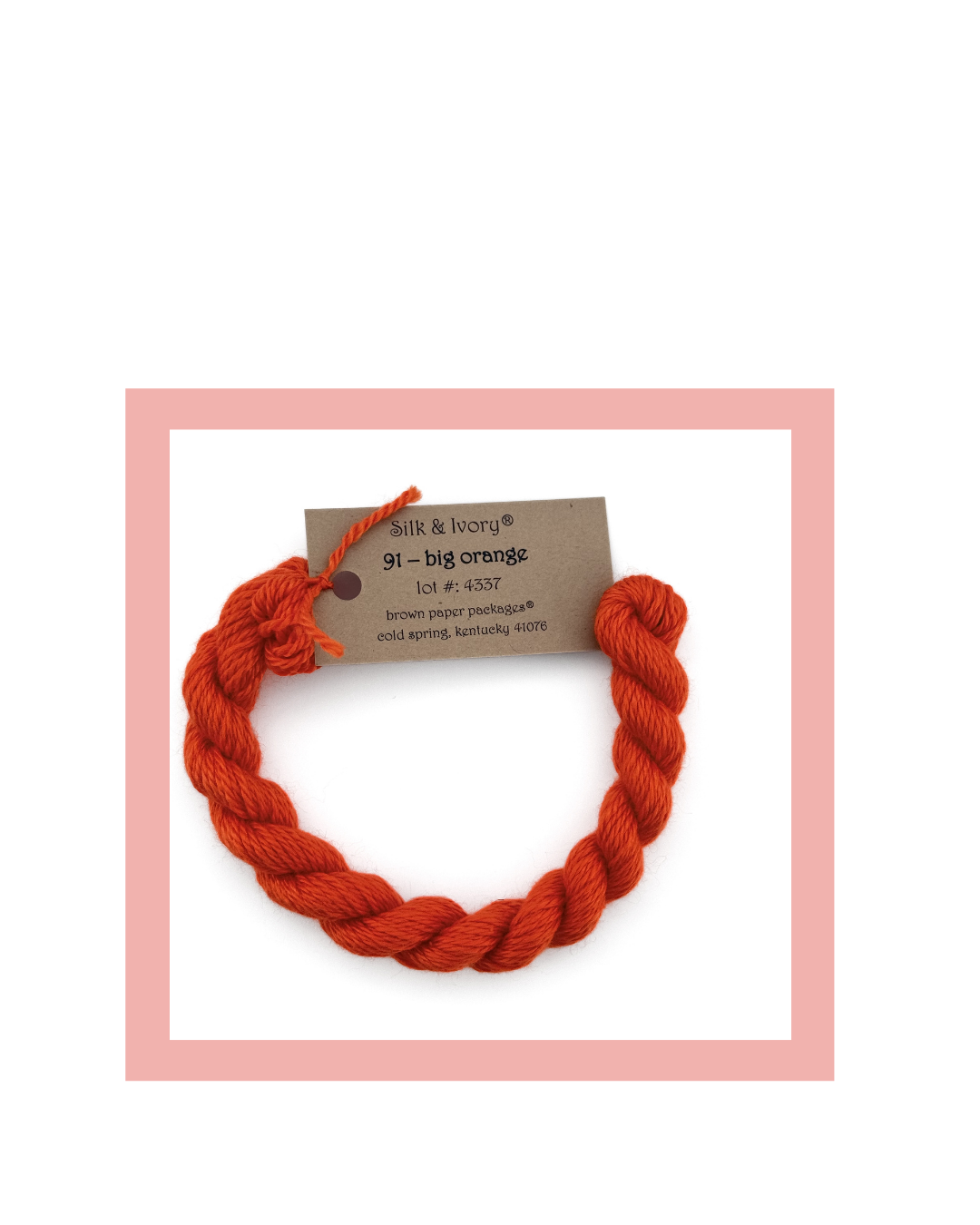 SILK AND IVORY 91 BIG ORANGE