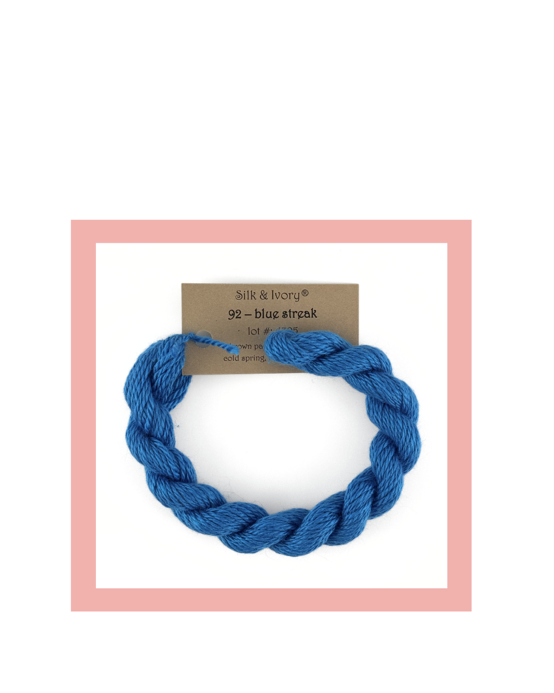 SILK AND IVORY 92 BLUE STREAK