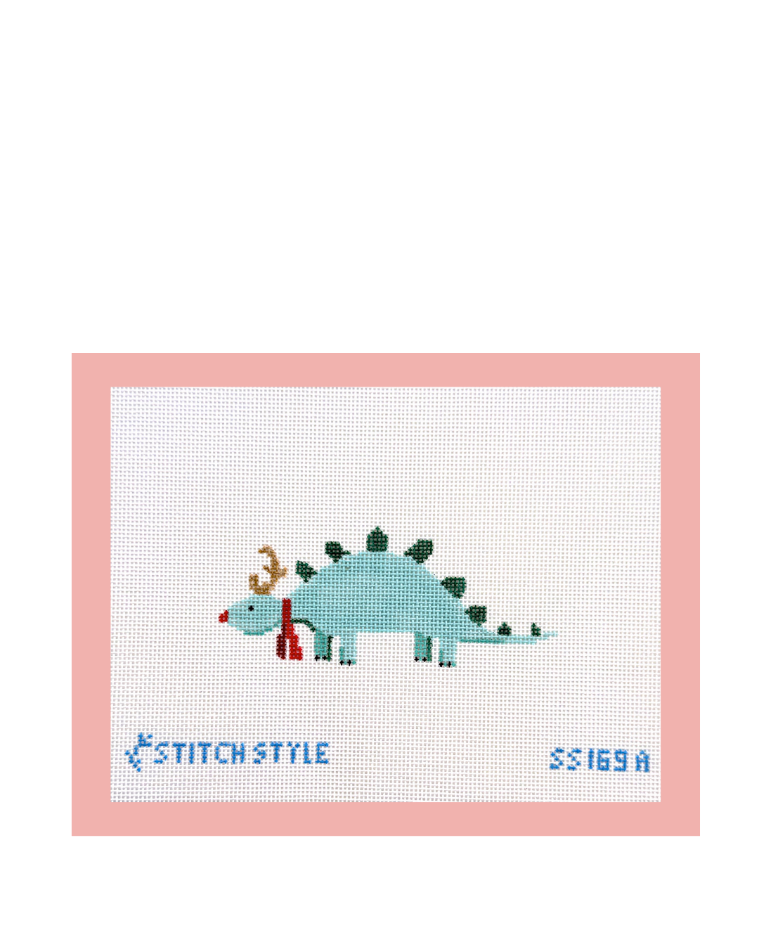 Christmas Stegosaurus with Stitch Guide