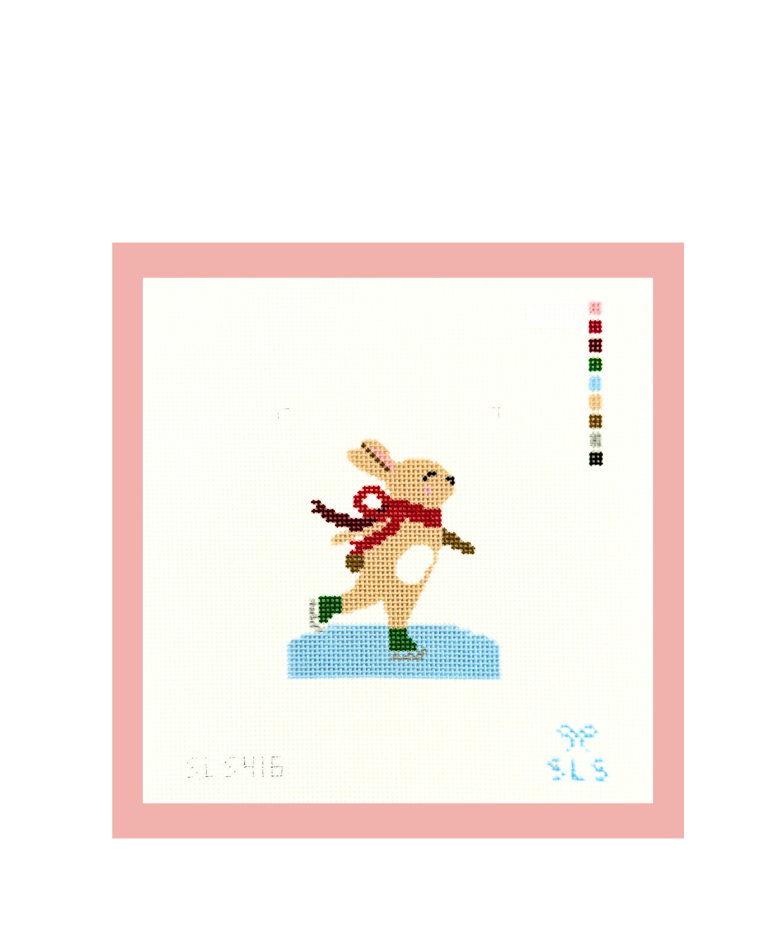 Ice Skating Bunny