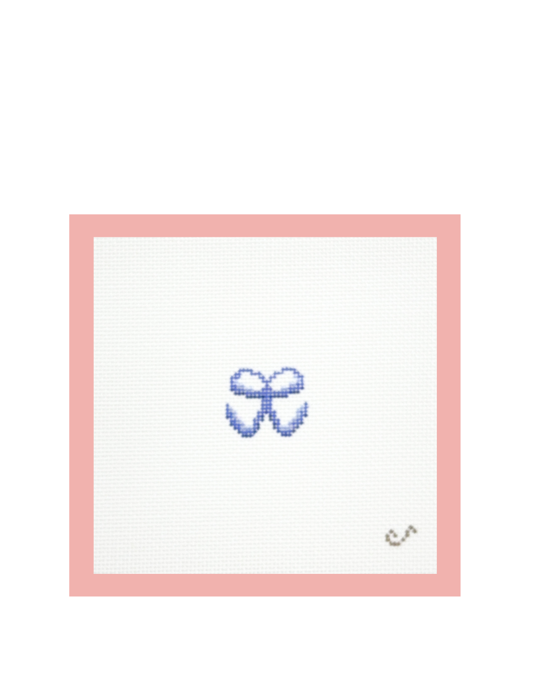 MINI BOW BLUE