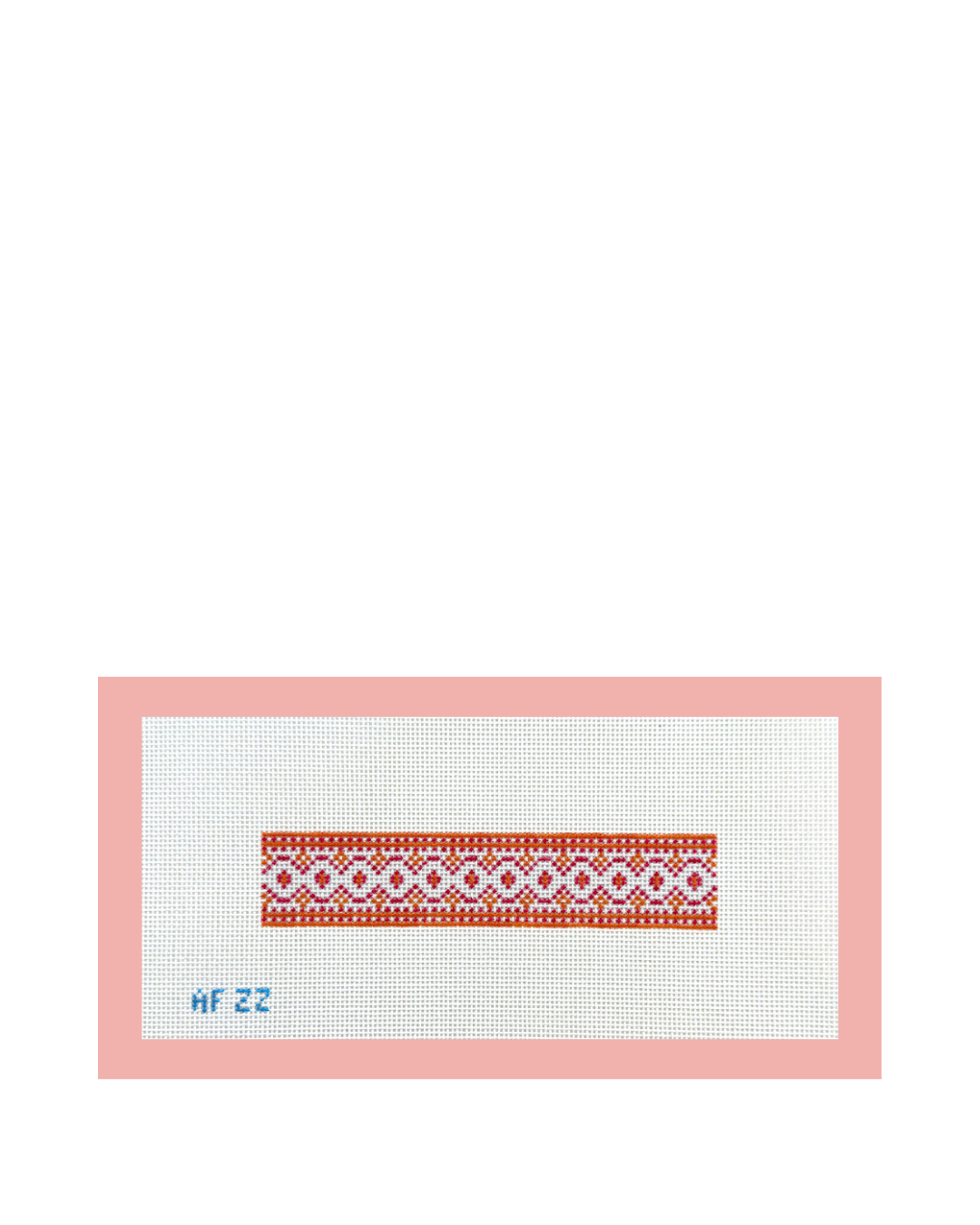PROVENCE PINK AND ORANGE KEYFOB