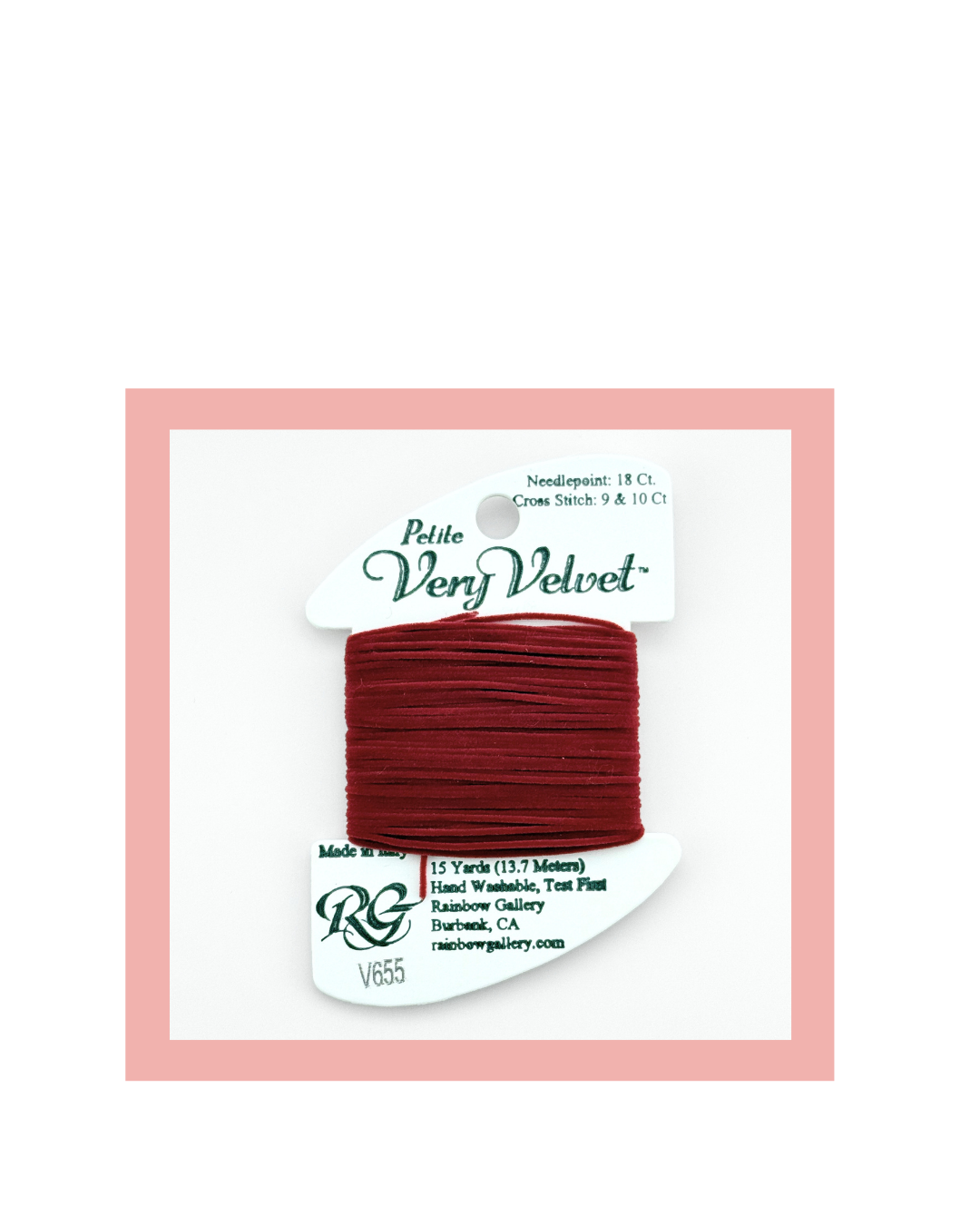 PETIT VERY LITE DARK RED V655